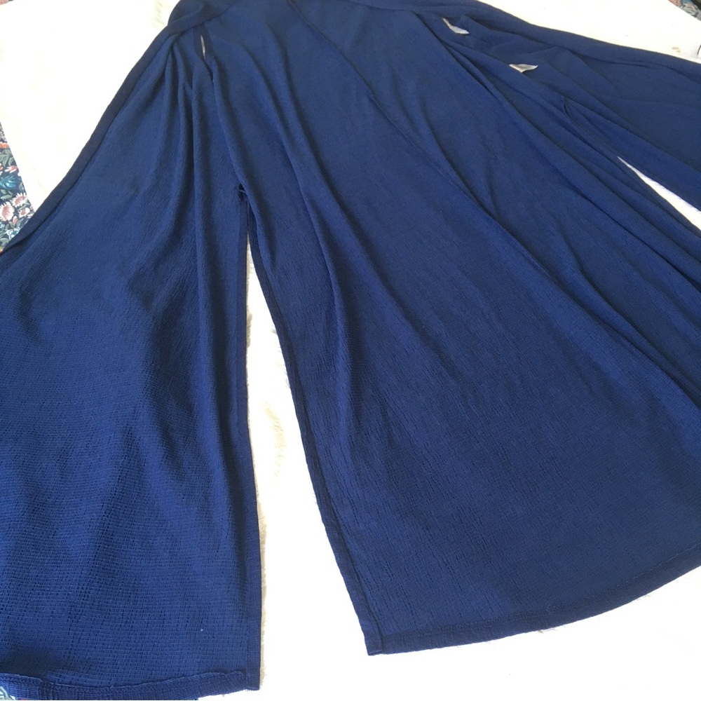 LuLaRoe Long Open Navy Blue Cardigan Shirt - Picture 5 of 11